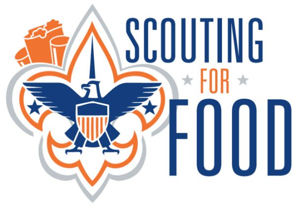 Scouting For Food Distributing Door Hangers Boy Scout Troop 597